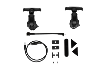 Auriculares activos tácticos HD-17 Gen 6 - Negro