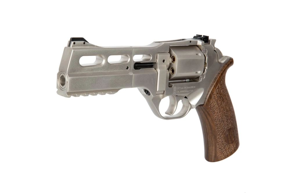Revolver vzduchovka Chiappa Rhino 50DS 4,5 mm CO2 - nikl