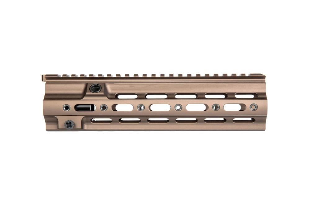 SMR-type RIS hand guard for HK416 airsoft rifles - Dark Earth