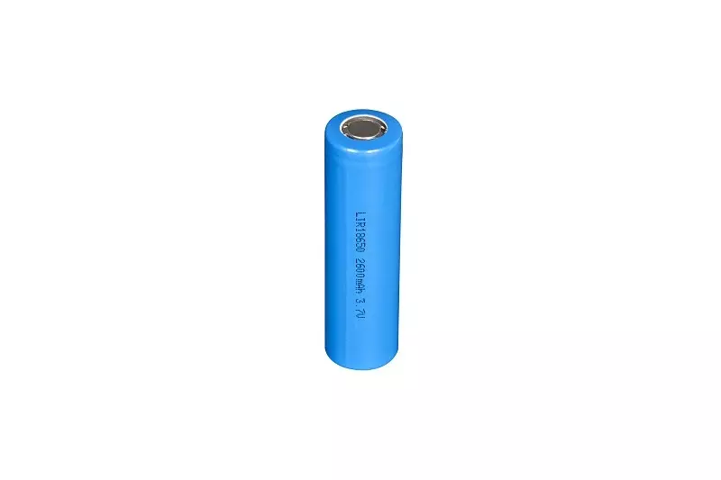 Batería 18650 LiIon 3.7V 2600mAh