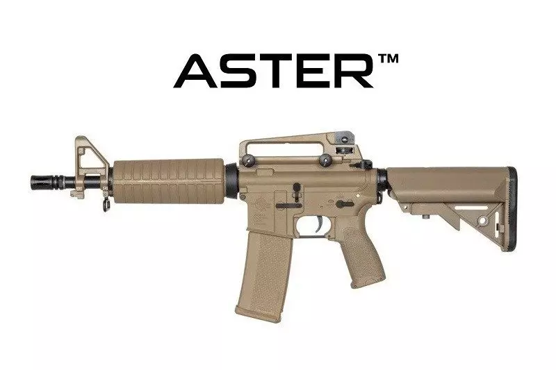 Airsoftová zbraň puškaka RRA SA-E02 EDGE™ ASTER™ V2 Custom - Full-Tan