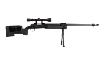 Fusil de airsoft rifle de francotirador MB16D - con mira y bípode