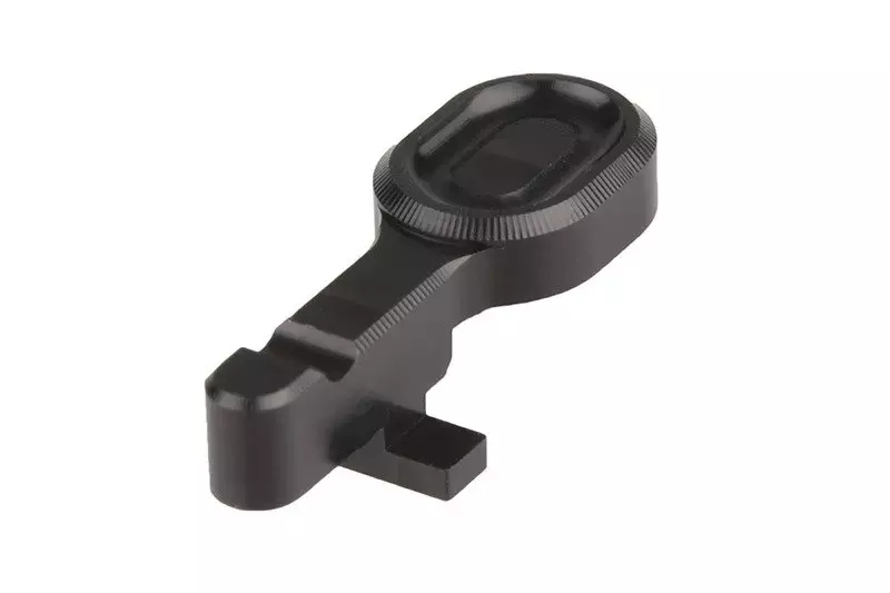 CNC aluminium bolt catch for M4 - black