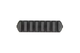 Lišta RIS QD MLOK 7 slotů - černý
