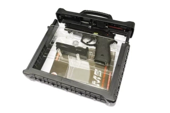 Pistolet ASG WE M9A1 v.2 (LED Box) Czarny (OUTLET)
