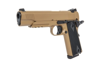 Replika van het pistool Double Bell M1911 302 Tan