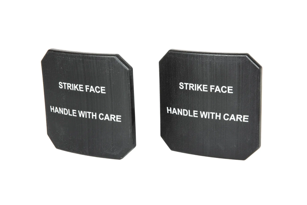 Side SAPI ballistische patroon dummy's (2 stuks) - Zwart