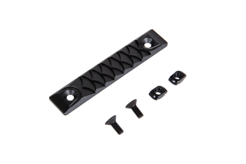 Cubrecarril RS CNC Tipo DR (versión corta) Negro