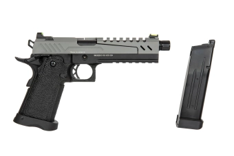 Replika pistoletu Hi-capa 5.1 Split Slide - szara / czarna