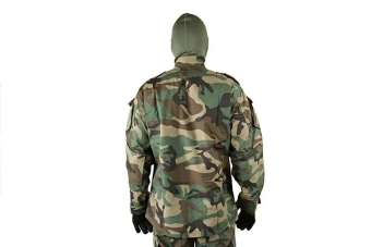 Camiseta militar tipo ACU - bosque