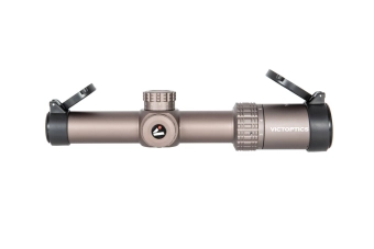 VictOptics S6 1-6x24 Scope - Brun brûlé