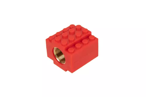 Threaded cap 14mm CCW Pads - Red