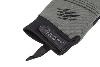 Gants tactiques Armored Claw CovertPro - vert sauge