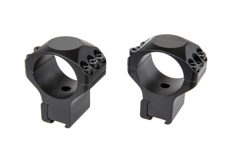 Vector Optics X-ACCU 1.25" 30mm Dovetail (11mm) Mid Profile mounting ring set