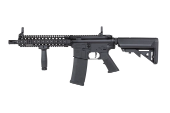 Specna Arms Daniel Defense® MK18 SA-P19 Prime™ Aster II ETU airsoft Carbine with Single Fire Only Brushless Motor Black