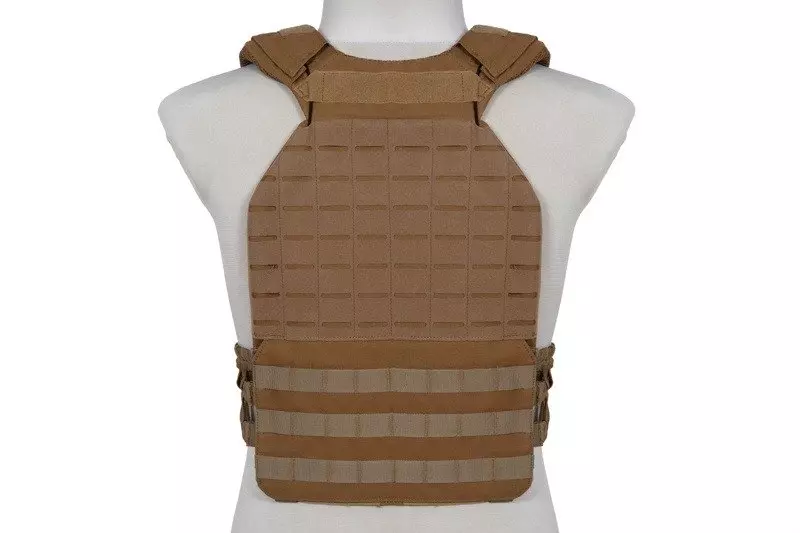 Chaleco tipo plate carrier mOLLE /corte con láser - bronceado