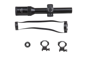 LPVO Vector Optics CONTINENTAL X6 1-6X24 zaměřovací dalekohled černý