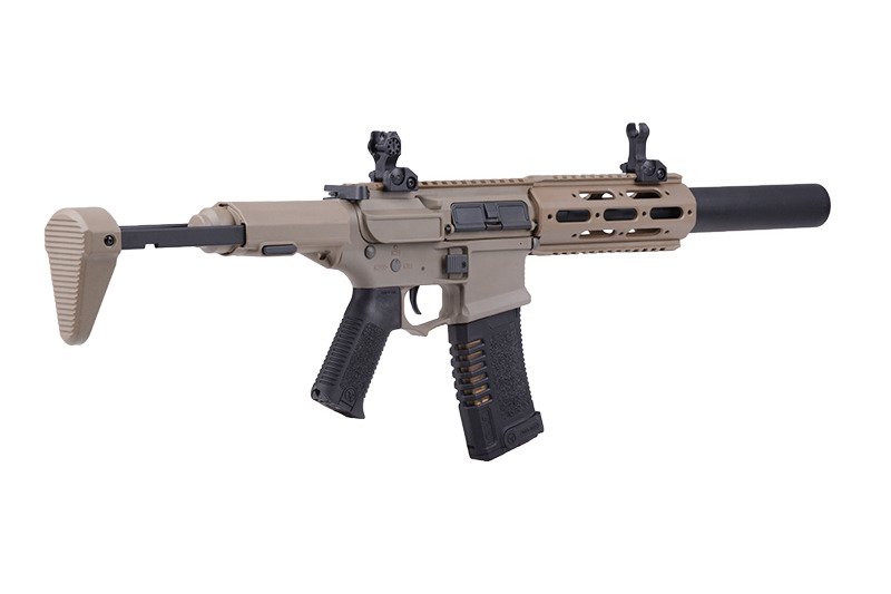AM-014 airsoft rifle - dark earth
