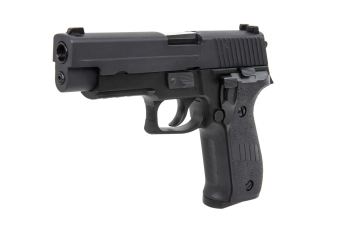 WE F226 RAIL ASG pistool Zwart