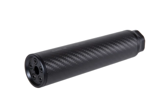 Karbonowy tłumik dźwięku Silverback Airsoft Medium 14mm CCW