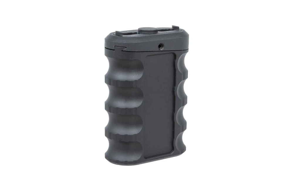JJ Airsoft JA-1393 empuñadura delantera angulada para raíl M-LOK/Keymod (aluminio) Negro
