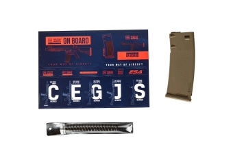 Specna Arms SA-F01 FLEX™ GATE X-ASR 1.14 J Half Tan airsoft Carbine