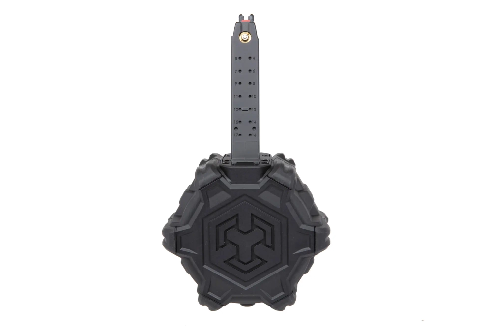 Magazynek bębnowy do pistoletów G17 gen. 3/4 AW Custom VX Series 