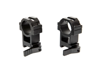 Zestaw 2 wysokich montaży lunety 30mm QD