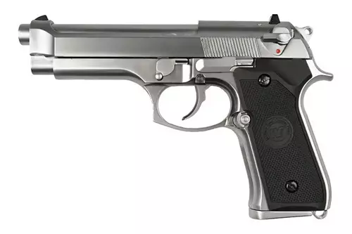 Réplique de pistolet M92 v.2 (LED Box) - argent
