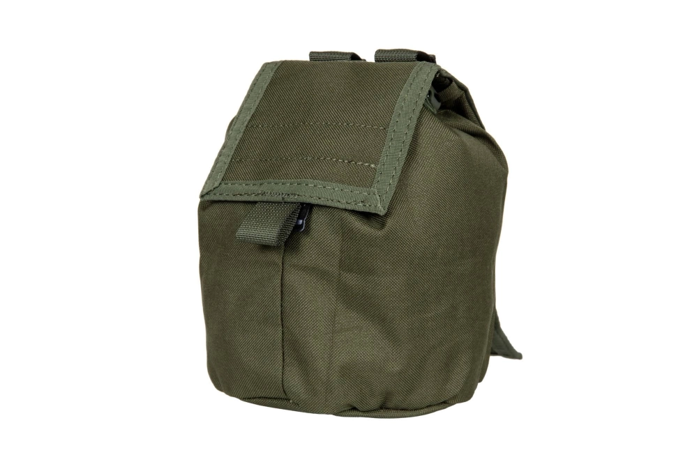 Plegable bolsa de descarga MOLLE - oliva