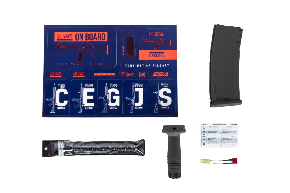 Specna Arms SA-F13 FLEX™ GATE X-ASR airsoft Carabine Noir