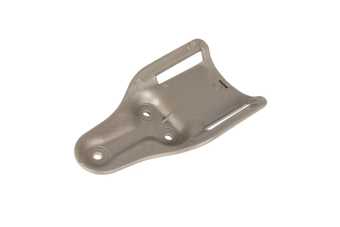 Překlápěč na opasek pro pouzdra a brašny (krátký) - hnědý