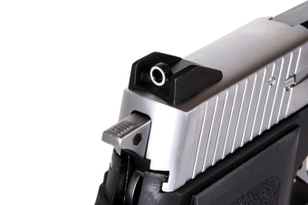 EC P-Virus plynovéováová pistoli airsoftová zbraň Black