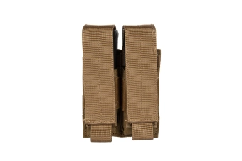 Doble pouch para pistola - Tan