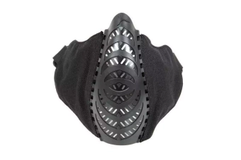 Demi-masque facial - noir