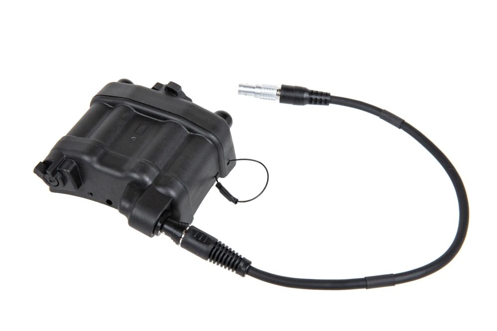 PVS-31 battery box with IR LEDs FMA Black
