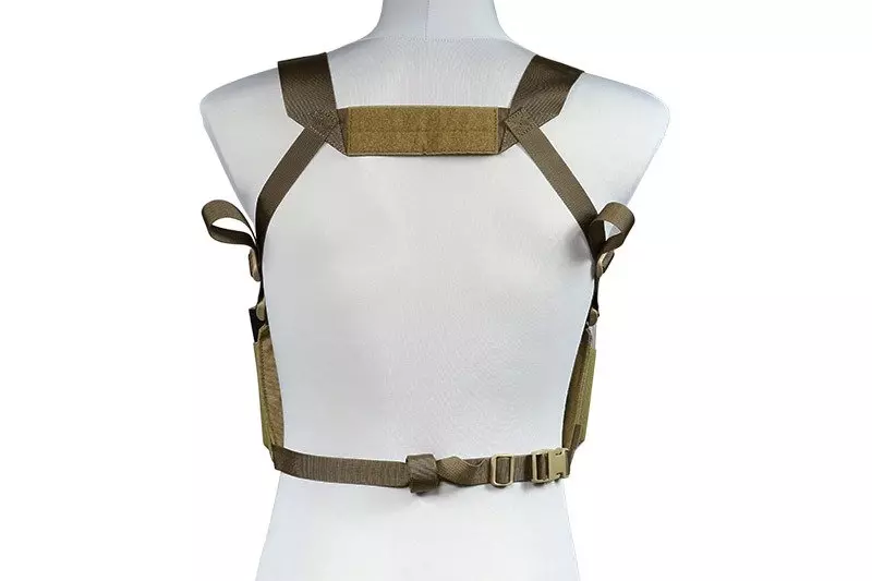 Gilet à profil bas Speed Chest rig - Marron Coyote