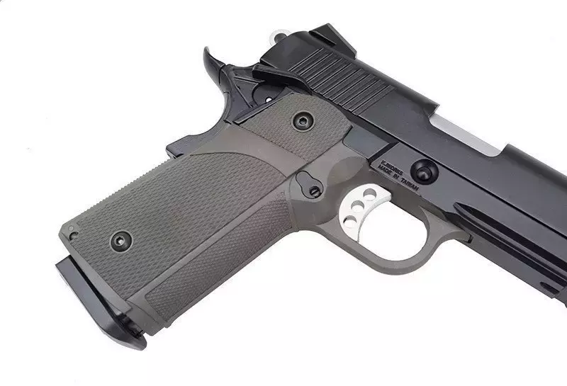 Réplica de pistola KP-05 (de de green gas) - verde oliva