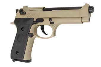 Replica van het M92 pistool - bruin