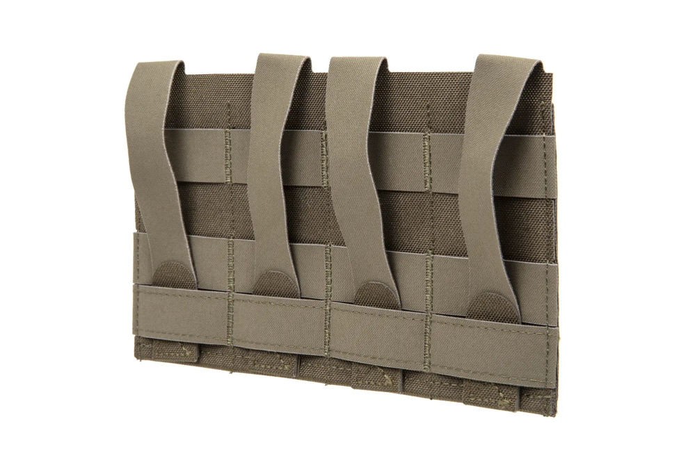 Poczwórna ładownica Wosport typu Speed na magazynki SMG Ranger Green