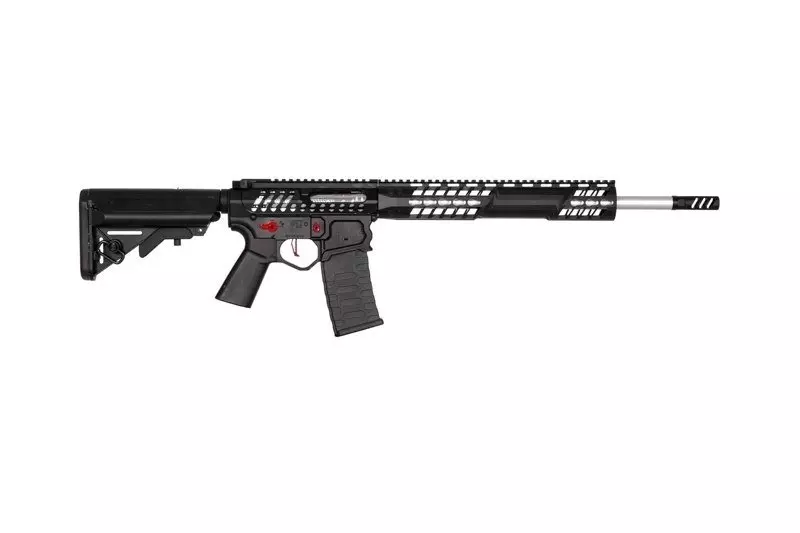 Airsoftová zbraň puškaeMG F-1 BDR PTU SF - černá/červená