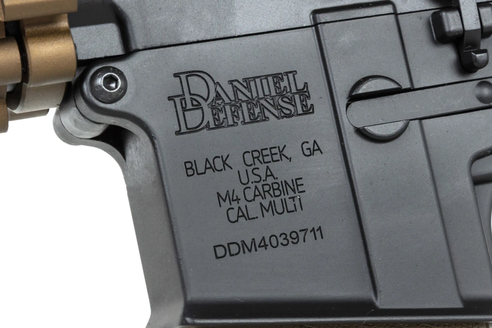 Specna Arms Daniel Defense® MK18 SA-P19 Prime™ HAL™ ETU airsoft Carbine High Torque Chaos Versión bronce