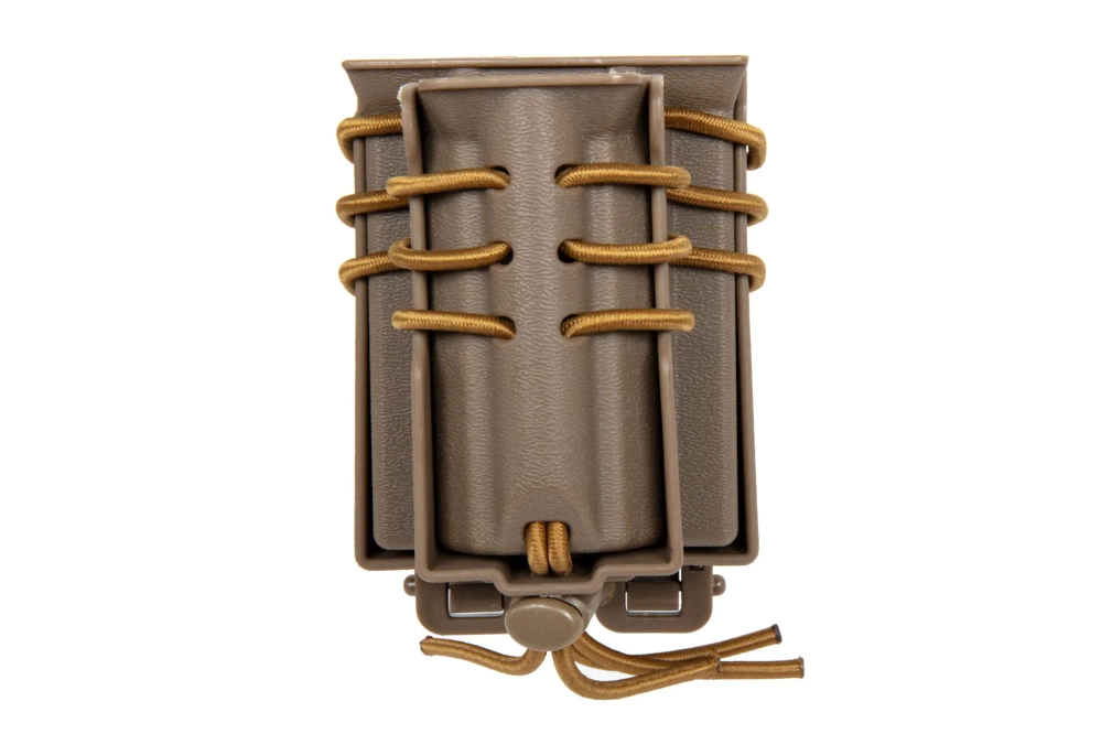 Nosič pro 2 zásobníky M4/M16 a 9mm Wosport Urban Assault Quick Pull Tan