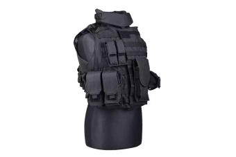 Gilet tactique de type IBA- noir  
