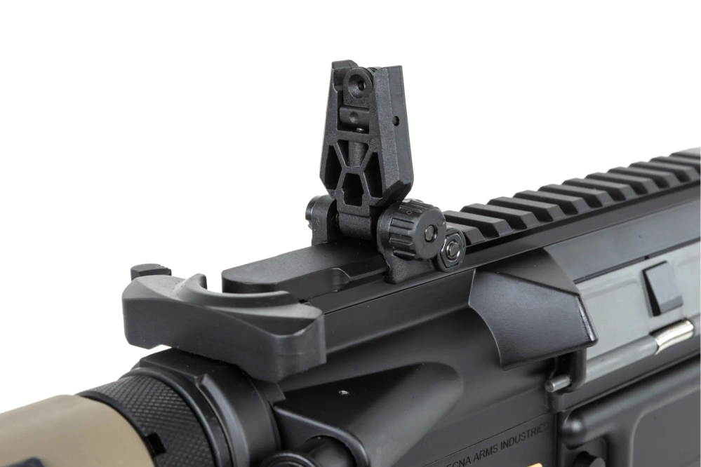Specna Arms RRA SA-P05 PRIME™ HAL™ ETU Lichte Ops Kolf ASG Karabijn Hoog Koppel Half-Tan Versie