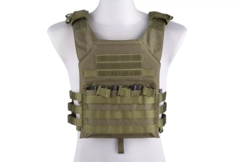 Rush Plate Carrier Tactical Vest - Olive Drab