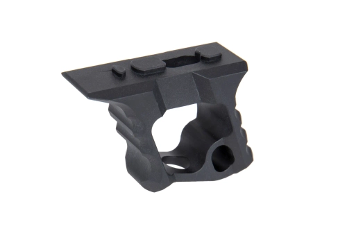 Aluminium handstop TD Halo voor KeyMod/M-LOK Zwart