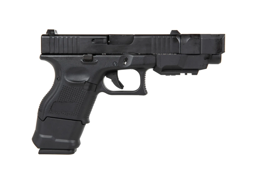 Gun replica 724A Advanced (groen gas) - Zwart