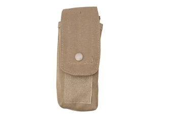 Single Pouch for 2 AK Magazines - Tan