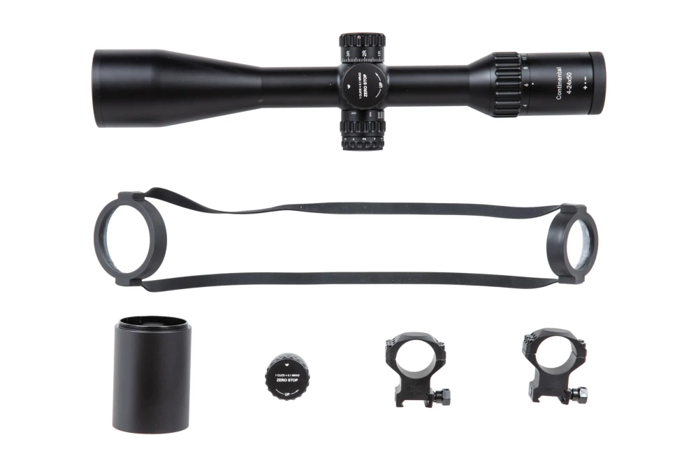 Luneta Vector Optics CONTINENTAL X6 4-24X50 ARI Czarna